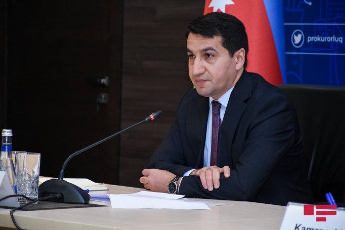 Hikmat Hajiyev: “We cooperate with UN institutions in demining process”