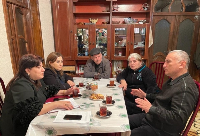 Representatives of Azerbaijani MoD meet with martyrs’ families 
