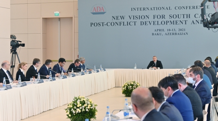 Ilham Aliyev: Armenians did it deliberately in order to erase the legacy of Azerbaijani culture