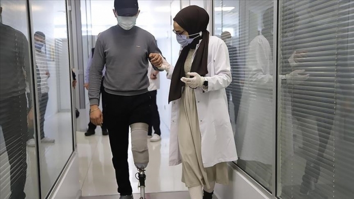 5 Azerbaijani veterans get prosthesis in Turkey
