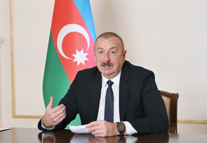 There is currently no territorial unit named Nagorno-Karabakh - Ilham Aliyev