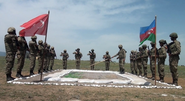 Bilateral exercises of Azerbaijani and Turkish soldiers were held 