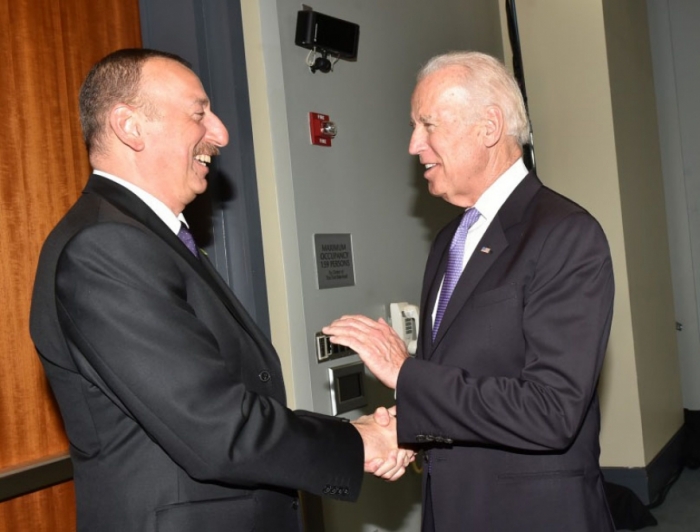 Joseph Biden: The United States strongly supports Azerbaijan's important contributions to European energy diversification