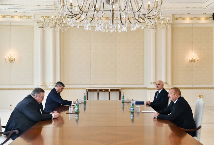 President Ilham Aliyev received Deputy Prime Minister of Russian Federation