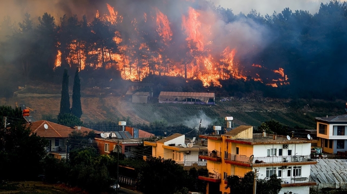 Baku Tribune comments on forest fires in Turkey - VİDEO