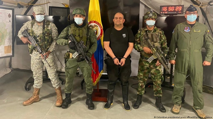 Colombia captures country's most wanted drug trafficker
