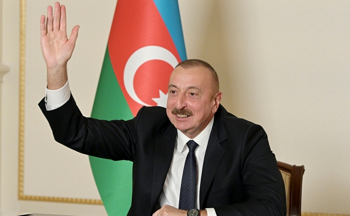 President Ilham Aliyev made post on Victory Day
