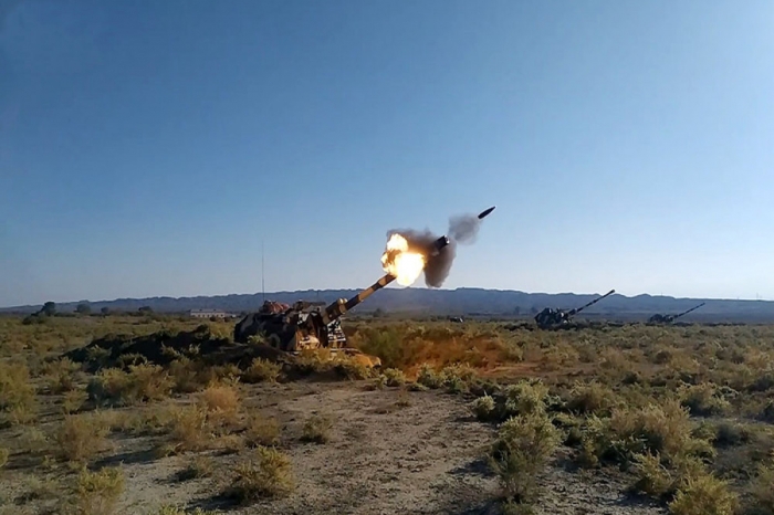 Defense Ministry: Artillery units of the Azerbaijan Army conduct live-fire exercises - VIDEO

