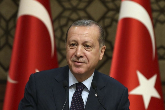 Erdogan: Terrorists in Syria receive US support
