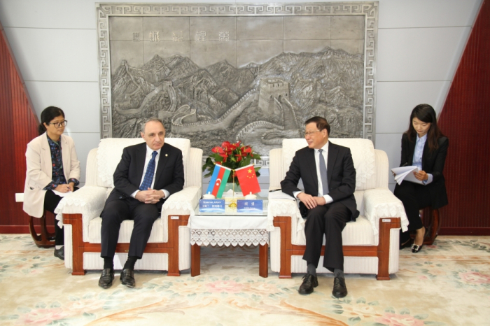Кямран Алиев встретился с генеральным прокурором Китая