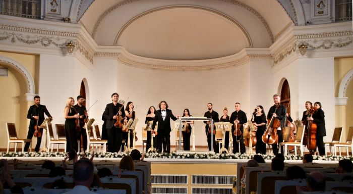   В филармонии прошел концерт Азербайджанского государственного камерного оркестра имени Кара Караева- фото 