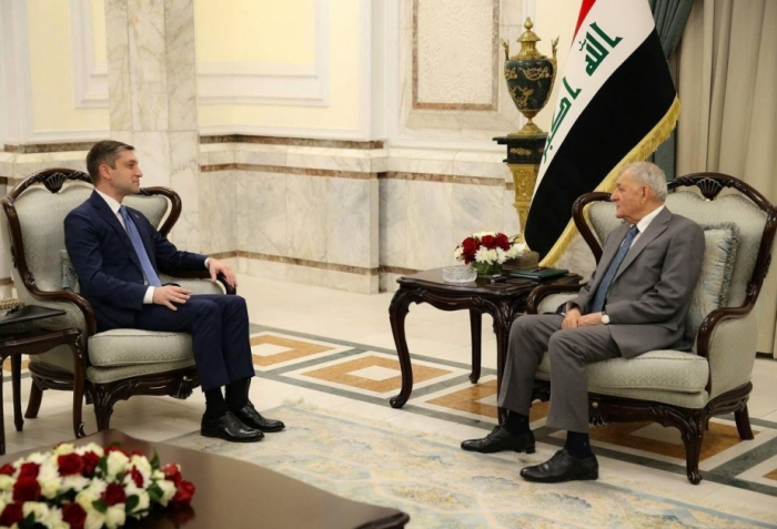 Президент Ирака принял посла Азербайджана