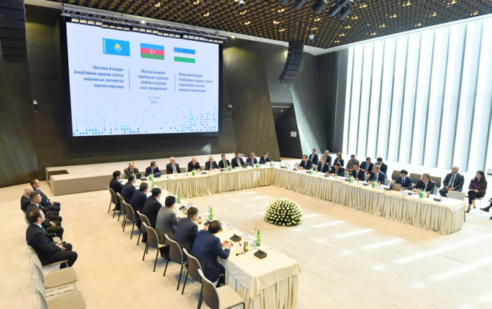   Состоялась трехсторонняя встреча министров экономики и энергетики Азербайджана, Узбекистана и Казахстана- фото 