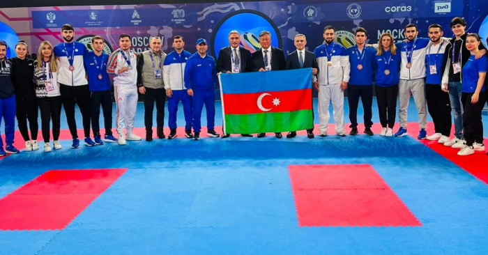 Азербайджанские каратисты завоевали семь медалей на международном турнире- фото 
