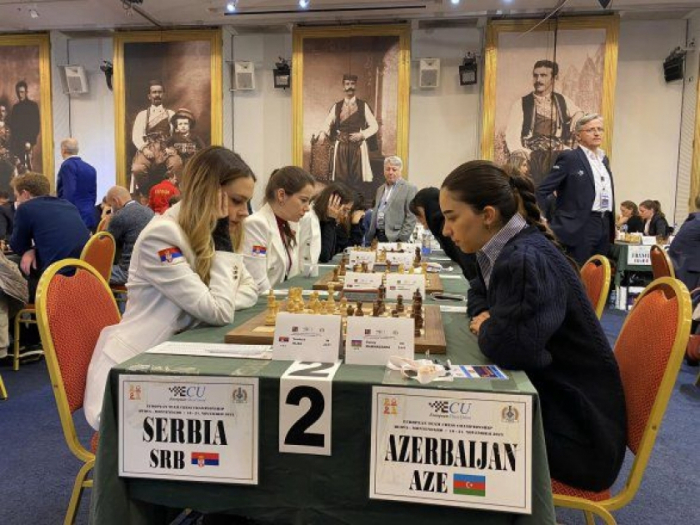 Женская сборная Азербайджана по шахматам добилась исторического успеха на чемпионате Европы