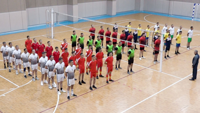 Состоялось первенство по волейболу среди военнослужащих Отдельной общевойсковой армии