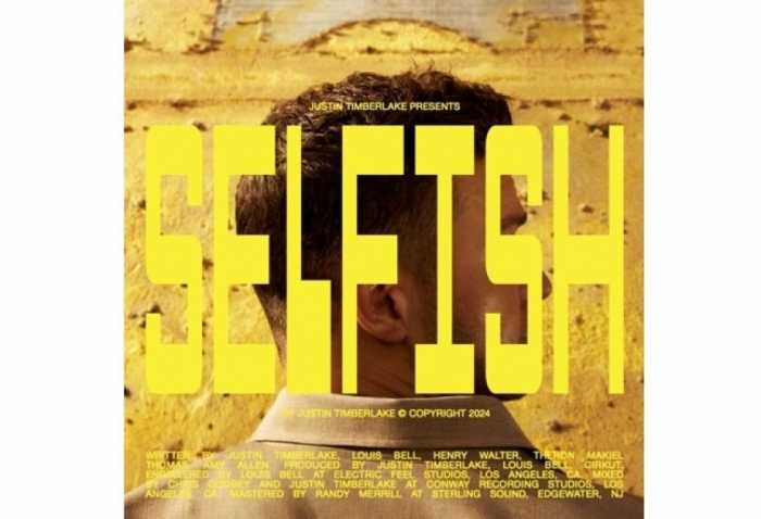Джастин Тимберлейк выпустил сингл Selfish и клип к нему