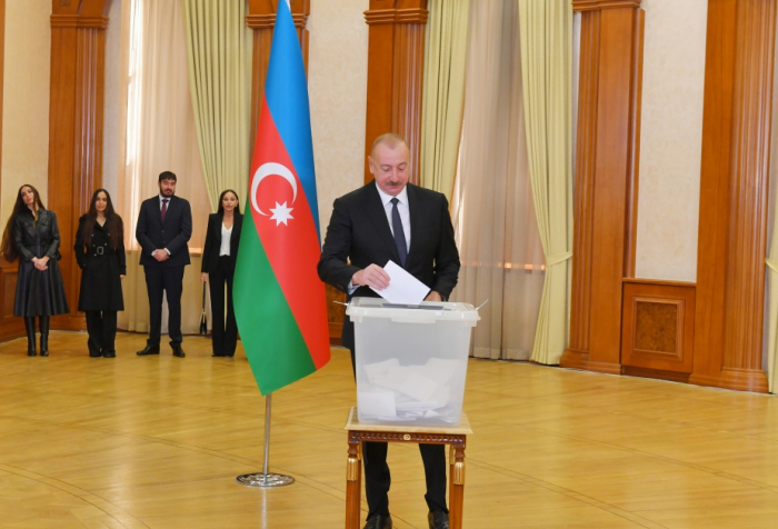  Azerbaijan is electing a new President today 