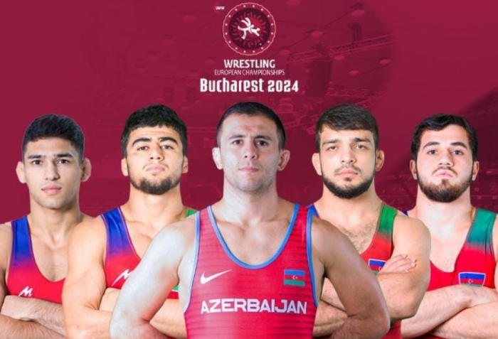 Чемпионат Европы: еще три азербайджанских борца вышли в финал