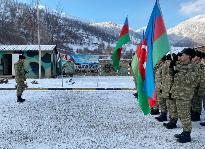 В Азербайджанской армии состоялся цикл мероприятий по случаю 32-й годовщины Ходжалинского геноцида