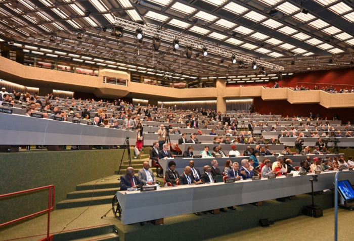 Делегация Милли Меджлиса принимает участие в 148-й ассамблее Межпарламентского союза в Женеве