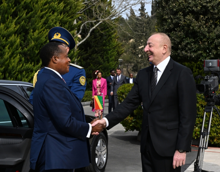 Состоялась церемония официальной встречи Президента Конго Дени Сассу-Нгессо