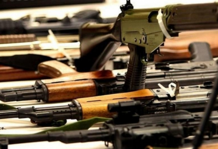 МВД: В Ханкенди обнаружено большое количество оружия и боеприпасов