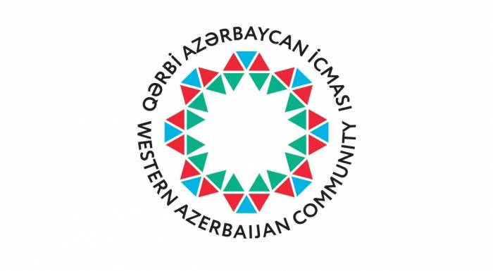 Western Azerbaijan Community urges Armenia to abandon revanchist tendencies