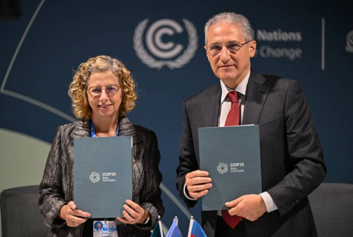 Azerbaijan, UNEP ink protocol of intent for Baku Dialogue on Water for Climate Action