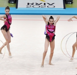 Azerbaijan`s rhythmic gymnasts take bronze at World Cup in Sofia