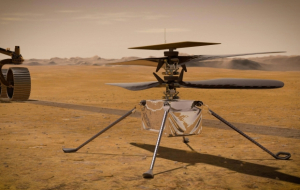 NASA’s Ingenuity Mars Helicopter Survives First Frigid Martian Night on Its Own
