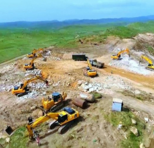 Construction of new Hadrut-Jabrayil-Shukurbayli highway is underway
