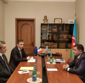 French ambassador visits Representative Office of Nakhchivan in Baku