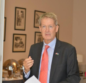 British Ambassador writes about danger of landmines 