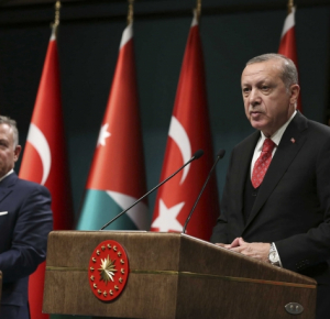 Turkish president, Jordan's king speak over phone
