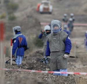 Two Azerbaijani servicemen blow up on mine during searches for missing persons