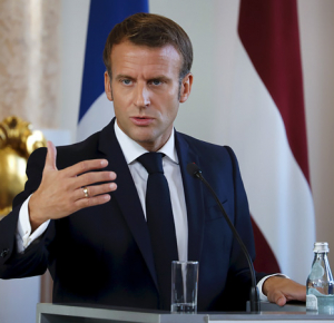 French president backs lifting of patents on COVID-19 vaccines
