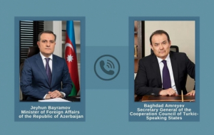 Azerbaijani FM, Turkic Council Secretary General have phone talk

