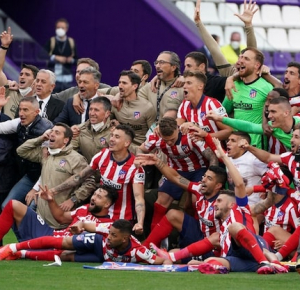 Atletico Madrid clinch Spanish La Liga title
