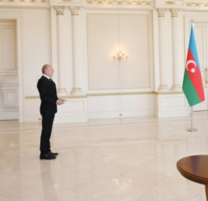 President Ilham Aliyev received credentials of incoming Serbian ambassador