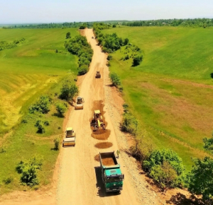 The Qusar-Qayakend-Avaran-Xural road is under reconstruction