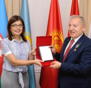 Ex-Ambassador of Turkey to Azerbaijan awarded