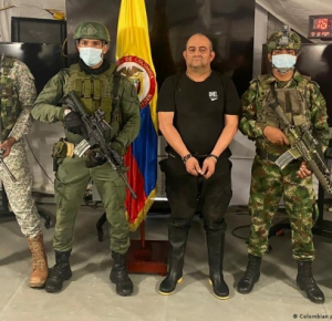 Colombia captures country's most wanted drug trafficker
