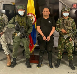 Colombia captures country's most wanted drug trafficker