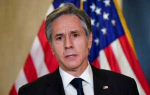 Blinken talks Sudan coup with Saudi FM