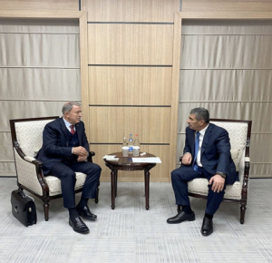 Azerbaijan's Defense Minister meets with Turkish counterpart