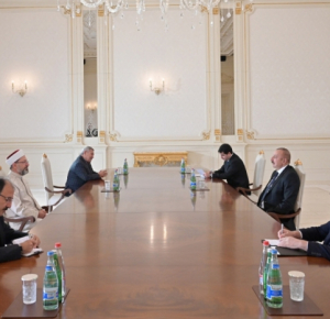 President Ilham Aliyev received president of Turkey's religious affairs