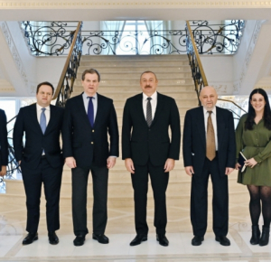 President Ilham Aliyev received delegation led by Chief Executive Officer of American Jewish Committee