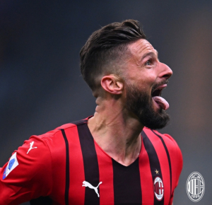 Giroud scores brace as Milan defeat Inter 2-1 in Serie A derbie

