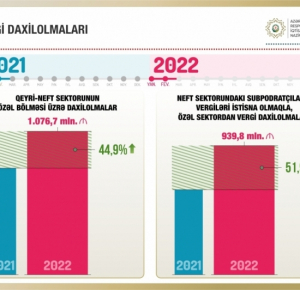 Mikayil Jabbarov: Revenues from private section of non-oil sector increased by 44.9%